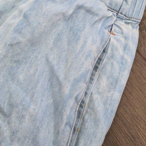 L.A. Hearts Denim Chambray Button Front Skirt Medium - Picture 5 of 8